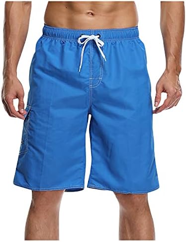 FİRERO Erkek Şort Rahat Yaz plaj şortu Elastik Bel İpli Şort cepli pantolon
