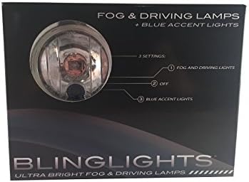 BlingLights Uyumlu Xenon Halojen Sis aydınlatma kiti 2014-2019 Ford Fiesta için