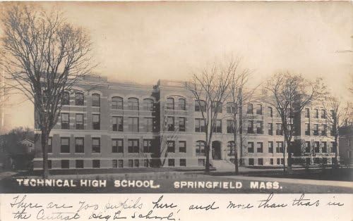 Springfield, Massachusetts Kartpostal Gerçek Fotoğraf