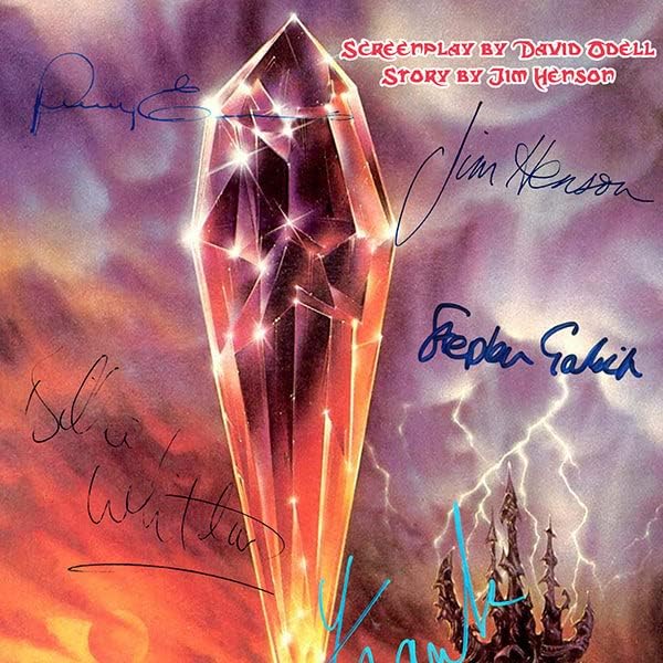 Dark Crystal 1982 Komut Dosyası Sınırlı İmza Sürümü Stüdyo Lisanslı Özel Çerçeve