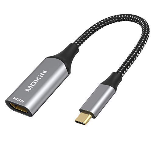 USB C'den HDMI Adaptörüne 4k, Monitör için Tip-C'den HDMI Konektörüne, Thunderbolt 3 Uyumlu USB-C'den HDMI Kablosuna MacBook