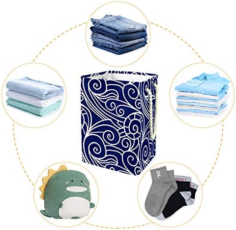 19.3 Bağlantısız çamaşır sepeti Kirli Giysiler Sepet Katlanabilir Ev Kreş Üniversite Daire Ofis Çin Bulutlar Mavi