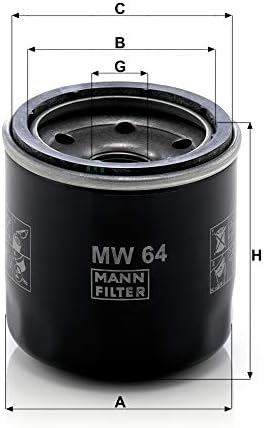 Mann Filtre MW 64 Yağ Filtresi