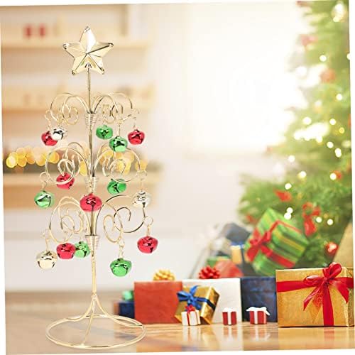 ABOOFAN 2 adet Noel Ağacı Doğuş Süsler Demir Noel Ağacı Noel Peyzaj Ağacı Metal Hediye Mini Ofis Renkli