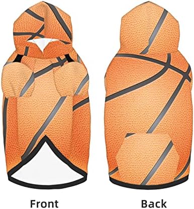 Büyük Köpek Hoodie Abd Basketbol Topu Oyunu Evcil Hayvan Giysileri Kazak Şapka ile Yumuşak Kedi Kıyafet Ceket Xx-Large