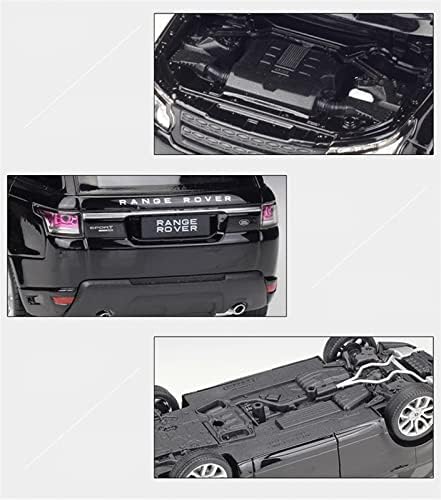 RCESSD Ölçekli araba Modeli 1:24 Land Range Rover Sport SUV Bitmiş Çoğaltma Araba alaşım kalıp Döküm Model Araba Minyatür