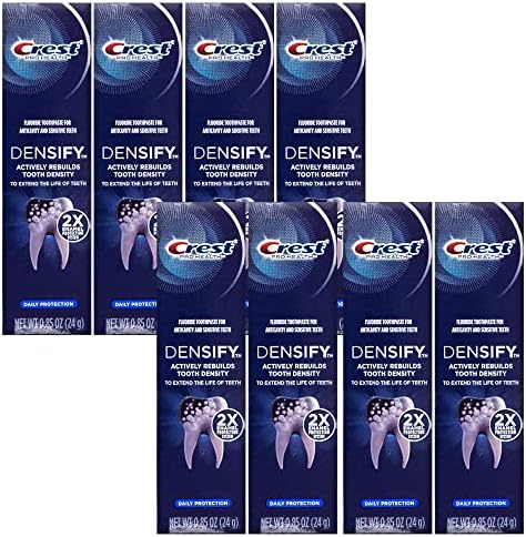 Crest Pro-Health Densify Günlük Koruma Diş Macunu, Seyahat Boyutu 0.85 oz (24g) - 8'li Paket