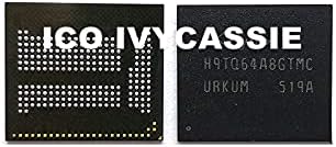 Anncus H9TQ64A8GTAC EMMC EMCP UFS 8 GB eMMC BGA221 NAND Flash Bellek IC Çip Lehimli Top - (Renk: 5 ADET)