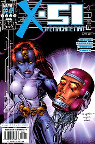 X-512A VF; Marvel çizgi roman / Makine Adam Gizemi