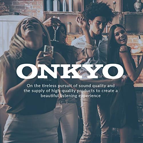 Onkyo TX-NR595 Ev Ses Akıllı Ses ve Video Alıcısı, Sonos Uyumlu ve Dolby Atmos Etkin, 4K Ultra HD ve AirPlay 2 (2019 Model),