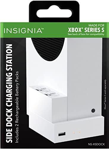 INSİGNİA Insignia - Xbox Serisi S için Yan Yuva Çift Pil Şarj Cihazı-Beyaz