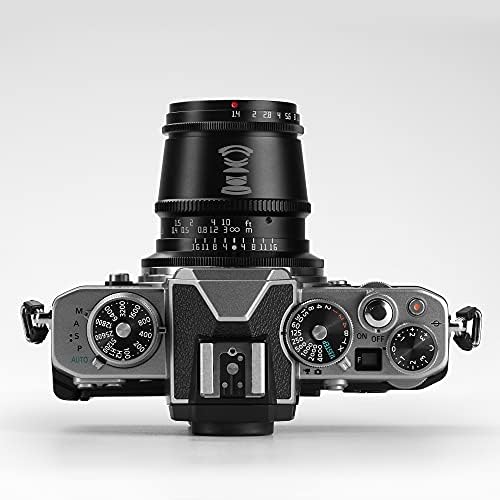 TTArtısan 17mm F1.4 APS-C Manuel Odaklama Geniş Açı Büyük Diyafram Kamera nikon için lens Z Dağı Kamera Gibi Z50 M (Siyah