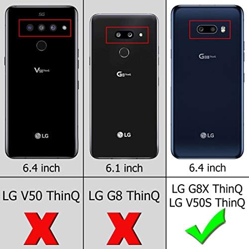LG G8X thinq Kılıf ıçin Sucnakp LG V50S ThinQ Kılıf Şok Emme Anti Scratch Ağır Dayanıklı Damla Koruma Cep Telefonu Kapak