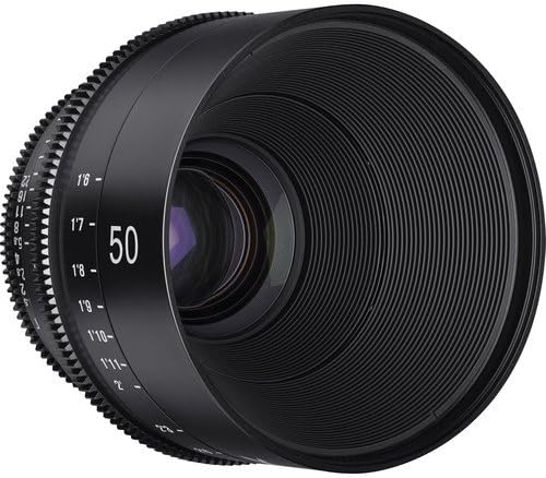 XEEN tarafından ROKİNON 50mm T1.5 Profesyonel Sinema nikon için lens F Dağı (Siyah) ile Rokinon Xeen 6-Lens Taşıma Çantası