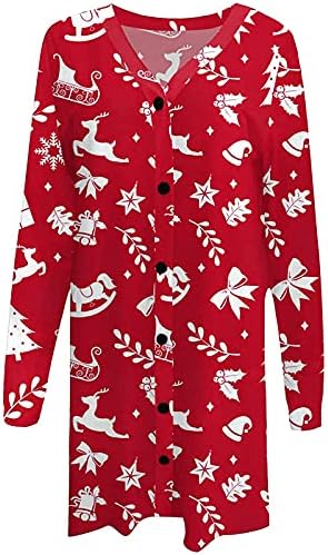 Ev Moda Uzun Kollu Tunikler Kadınlar için Tam Kış Pilili Polyester Üstleri Yumuşak Konfor Santa Yakasız