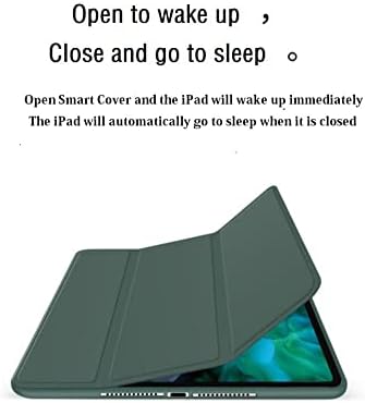 Kılıf Fit Yeni iPad Mini 5th Nesil 7.9 2019/İnce Hafif Akıllı Kabuk Standı Kapak Arka Koruyucu ile, Kalem Tepsisi ile üç