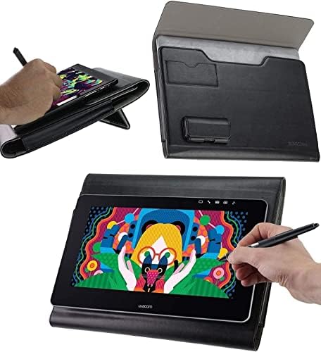 Broonel Deri Grafik Tablet Folio Kılıf ile Uyumlu Boogie Kurulu Zerre Yeniden Kullanılabilir 8.5 yazma tableti