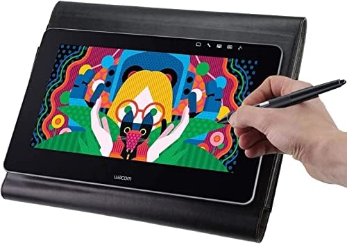 Broonel Deri Grafik Tablet Folio Kılıf-GAOMON S630 Grafik Tablet ile Uyumlu