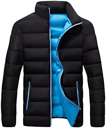 Yokwı kışlık ceketler Erkekler için, erkek Paketlenebilir Hafif balon ceket Kapşonlu Rüzgar Geçirmez Kış Ceket Kar Kayak