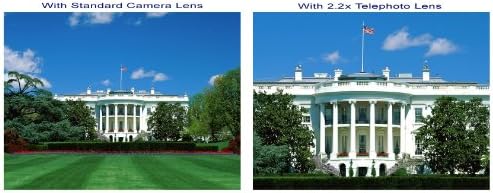 2.2 x Yüksek Çözünürlüklü Telefoto Lens 4 Grup / 4 Eleman (Olympus TCON-17x'e Daha Güçlü Bir Alternatif)