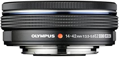 Olympus 14-42mm f3.5-5.6 EZ Değiştirilebilir Lens için Olympus/Panasonic Mikro 4/3 Dijital Kamera (Siyah) - Uluslararası
