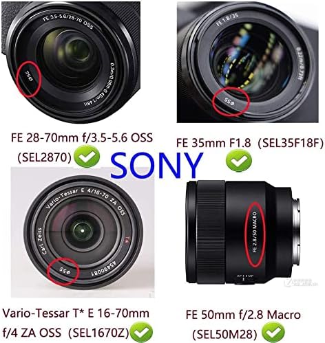 MOSTOS; Tüm Kamera Modelleri ve Boyutları (55mm, Düz)için Üstün® Kamera Lens Kapakları Sunar