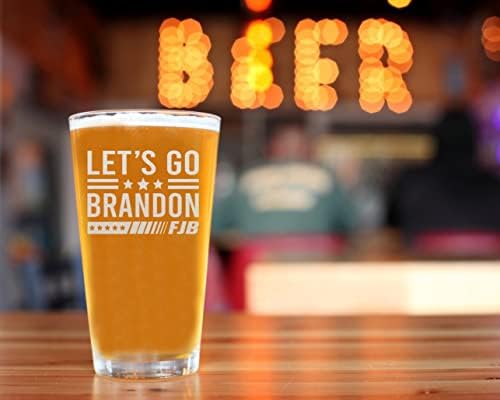 NeeNoNex Gidelim Brandon Bira Bardağı Lazer Kazınmış bira bardağı Komik ve Alaycı Tasarım Cumhuriyetçiler Muhafazakar Hediye