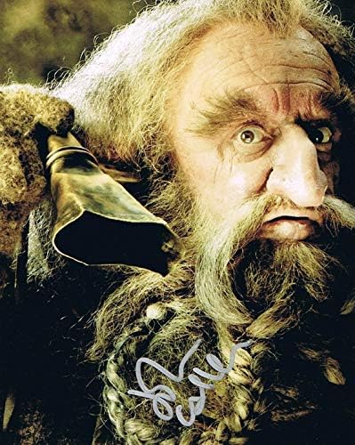 JOHN CALLEN-Hobbit'in Oın İMZASI İmzalı 8x10 Fotoğraf