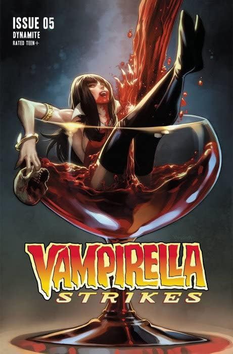 Vampirella Grevleri (3. Seri) 5B VF / NM; Dinamit çizgi romanı / Segovia