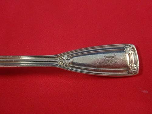 Tiffany & Co. tarafından Saint Dunstan. Gümüş Salata Çatalı 3 Diş 2 Delikli Sıradışı