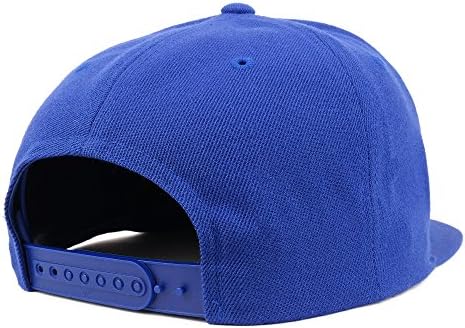 Trendy Giyim Mağazası 3 Numara İşlemeli Snapback Flatbill Beyzbol Şapkası