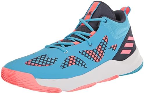 adidas Unisex Pro N3XT 2021 Basketbol Ayakkabısı, Sky Rush / Gölge Donanma / Turbo, 3.5 US Erkekler