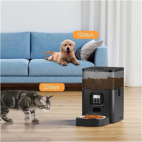 4L otomatik evcil hayvan besleyici Büyük Kapasiteli APP Akıllı Kedi Besleyici Köpek Yavaş Gıda Dağıtıcı ile WiFi Ses Zamanlama