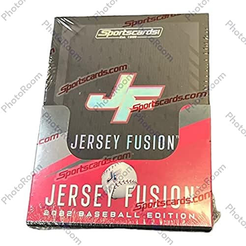 2022 Spor Kartları Jersey Fusion Beyzbol Baskı Hobi Kutusu - 1 Orijinal Ticaret Kartı Otantik bir Oyuncu Yıpranmış Renk Örneği
